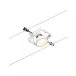 Paulmann 94433 CorDuo Seilsystem Mac II Einzelspot GU5,3 max. 10W 12V Wei&szlig;