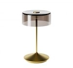 Sigor Akku-Glasleuchte Numotion 265mm goldfarben 2,2W FlexMood 2200K/2700K IP54 171lm