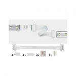 Paulmann 70919 MaxLED Zubeh&ouml;r Verbinder 2er-Set Universal-Verbinder Wei&szlig;