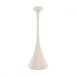 Sigor Akku-Tischleuchte Nudrop 292mm d&uuml;nenbeige 2,2W Flex-Mood 2200K/2700K IP54 170m