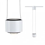 Paulmann 94971 URail LED Pendel Aldan 1-flammig 1x8,5W Wei&szlig;/Schwarz dimmbar
