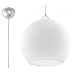 Sollux Lighting H&auml;ngeleuchte BALL E27 wei&szlig; SL0256