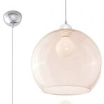 Sollux Lighting H&auml;ngeleuchte BALL E27 champagner SL0249