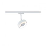 Paulmann 96544 URail Schienenspot Circle Einzelspot 200lm 5W White Switch 230V Wei&szlig;
