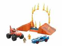 Mattel Hot Wheels - Mega - Monster Trucks - Tiger Shark Crash Wettkampf HKF88