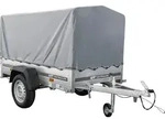 Autotransportanh&auml;nger 200x106 UNITRAILER GARDEN 200 KIPP mit H-800 Rahmen und...