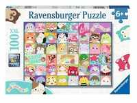 Ravensburger 13391, Ravensburger Puzzle - Viele bunte Squishmallows - 100 Teile XXL