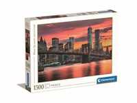 Clementoni Puzzle - New York - East River at Dusk - 1500 Teile 31693