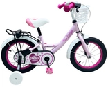 Volare Fahrrad - Ashley - 14 Zoll - rosa/wei&szlig; 31432