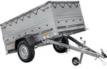 Autotransportanh&auml;nger 200x106 UNITRAILER GARDEN 200 KIPP mit BIS-Seitenw&auml;nden...