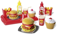 Ecoiffier Hamburger - Spielset - 32 Teile 2623