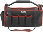 YATO YT-7435 Werkzeugtasche, offener Werkzeugkoffer, 49 x 23 x 28 cm