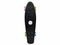 Authentic Sports Skateboard - fun - neon mit Leuchtrollen 293