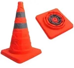 ProPlus 540320 faltbarer Verkehrskegel, Warnkegel 41 cm
