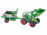 Wader Quality Toys Wader - Traktor mit Frontlader& Kippanhänger 37756
