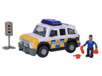 SIMBA TOYs Feuerwehrmann Sam - Polizeiauto mit Figur 109251096