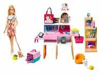 Mattel Barbie - Haustier Salon - Spielset mit Puppe GRG90