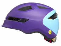 KED - Fahrradhelm - Pop M - purple/skyblue 13204303154