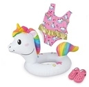 Heless Puppenzubeh&ouml;r - Einhorn Schwimmset - Gr&ouml;&szlig;e 35 - 45 cm 66