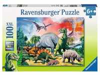 Ravensburger Puzzle - Unter Dinosauriern - 100 XXL Teile 10957