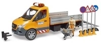 BRUDER 02677 - MB Sprinter Kommunal - Licht und Sound - mit Fahrer