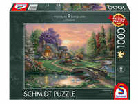 Schmidt Spiele Puzzle - Sweetheart Retreat - Thomas Kinkade - 1000 Teile 59937