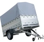 PKW-Anh&auml;nger 230x125 UNITRAILER GARDEN 230 KIPP mit Zusatzbordw&auml;nden und...
