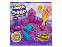 Spin Master Kinetic Sand - Schimmer Sandbox Set - lila 6063521