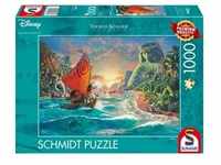 Schmidt Spiele Disney Vaiana - Thomas Kinkade - Puzzle - Moana - 1000 Teile 58030