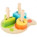 small foot Motorik-Steckspiel Formen und Farben 287599