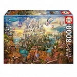 EDUCA Puzzle - Stadt der Tr&auml;ume - 8000 Teile 302879