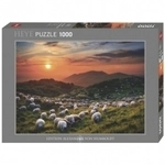 Heye Puzzle - Sheep and Volcanoes - Standard 1000 Teile 291446