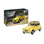 Revell - James Bond Citroen 2 CV - Geschenk Set - 1:24 - 108 Teile 306222