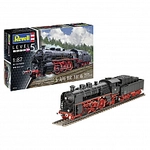 Revell - Schnellzuglokomotive S3/6 BR18(5) mit Tender 22T - 1:87 - 154 Teile 304974