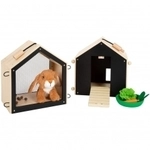 small foot Hasenstall mit Auslauf 291000