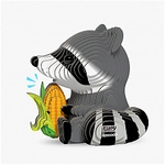 Eugy 3D-Tierfigur - Waschb&auml;r 303094