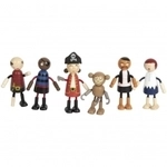 small foot Biegepuppen Piraten Figuren 291003 small foot Biegepuppen Piraten Figuren 291003