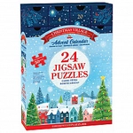 eurographics Puzzle Adventskalender - 1200 Teile Christmas Village 301258