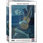 eurographics Puzzle - Der alte Gitarrist - 1000 Teile 301141