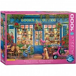 eurographics Puzzle - B&uuml;cher und Kaffee - 1000 Teile 301150