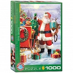 eurographics Puzzle - Nikolaus mit Schlitten - 1000 Teile 301110