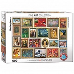 eurographics Puzzle - Meisterwerke - 1000 Teile 301132