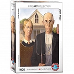eurographics Puzzle - American Gothic von Grant Wood - 1000 Teile 301058