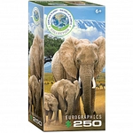 eurographics Puzzle - Elefanten - 250 Teile 301280