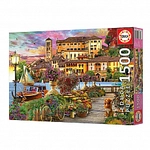 EDUCA Puzzle - Promenade in Italien - 1500 Teile 302875
