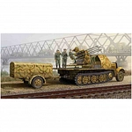 Trumpeter - German 2cm Flakvierling 38 auf Selbstfahrlafette (Sd.Kfz.7/1 Late