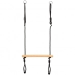 small foot Trapezschaukel mit Turnringen - &bdquo;Black Line&ldquo; 295544