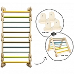 small foot Kletterdreieck-Sprossenwand 2in1 - Adventure 300262