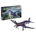Revell - Geschenkset F4U-4 Corsair Flying Bulls 25th Anniv. - 1:48 - 46 Teile 306369