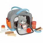 small foot Katze mit Tasche und Pflege-Set 298120
